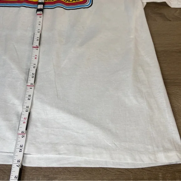 Checkers Burgers Shirt Mens XL Vintage T Shirt 90s Single Stitch Tee Rare USA